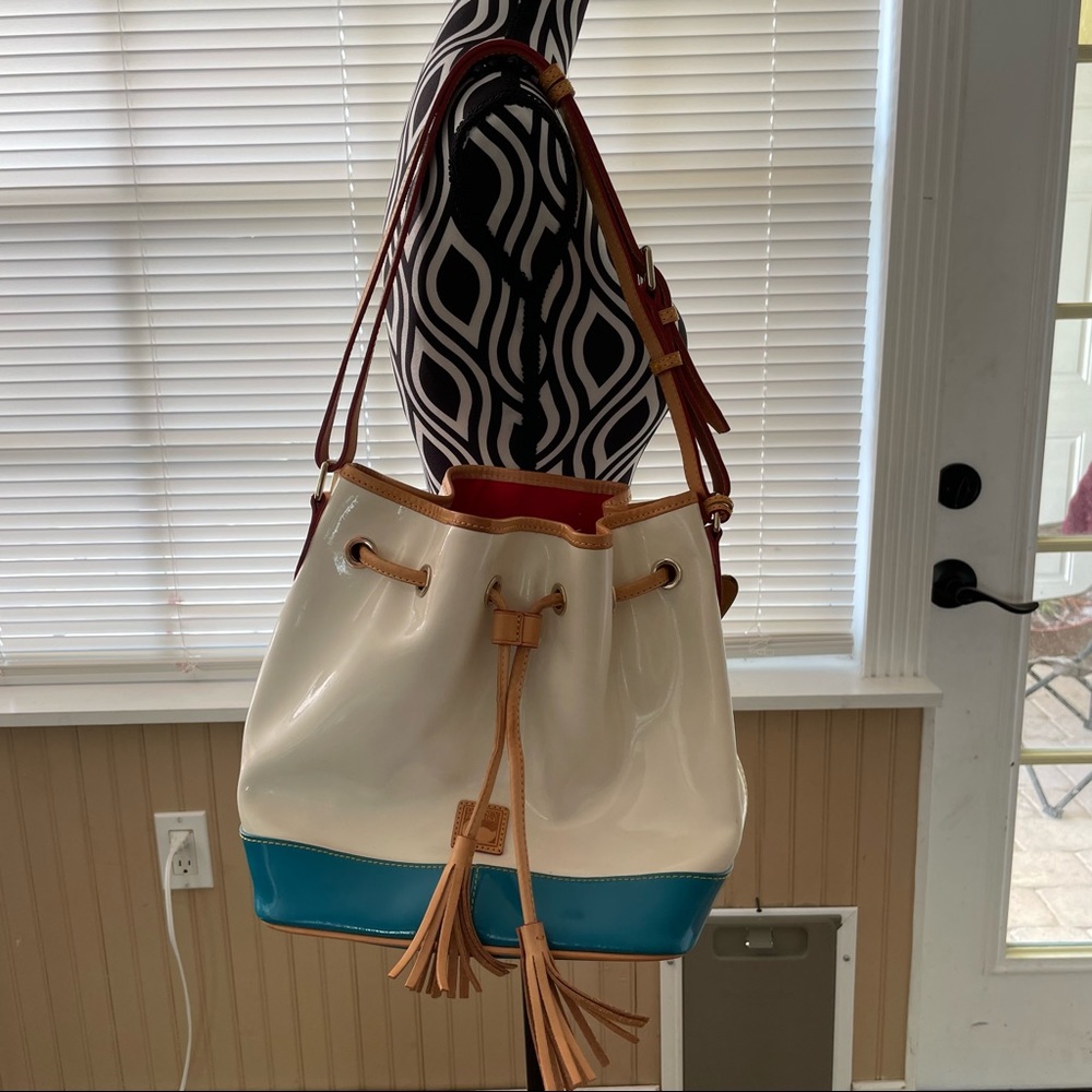 Vintage Dooney & Bourke Drawstring Satchel Purse